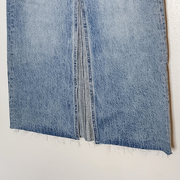 NEW Pistola Anthropologie Revolve Alice Midi Skirt Denim Summer Bohemian Luxury - Picture 9 of 14